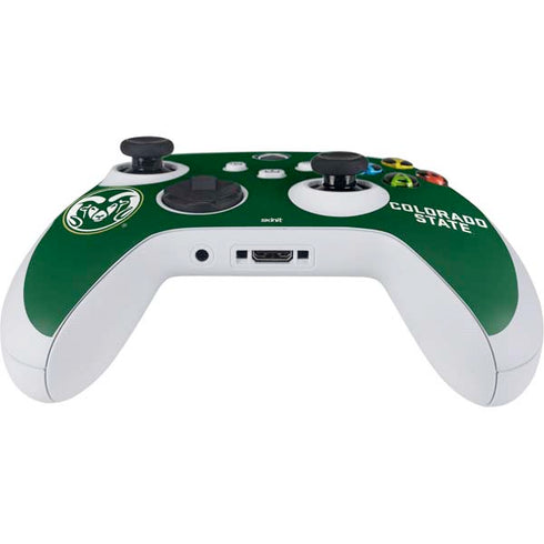 Colorado State University CSU Rams Logo Xbox Series S Controller Skin
